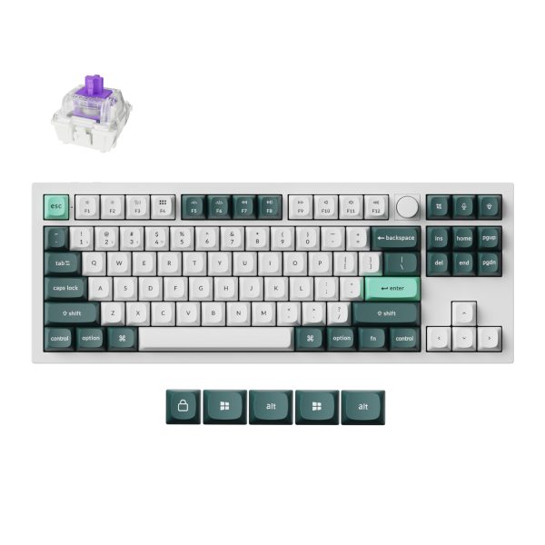 Q3H P1 Keychron Q3 HE QMK Wireless Custom Keyboard Nebula Switch Shell White wr 01a 1 Q3H P1 Keychron Q3 HE QMK Wireless Custom Keyboard Nebula Switch Shell White wr 01a 1