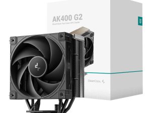 R AK400G2 BKNNMN GJD DeepCool AK400 G2 Dark 120mm CPU Air Cooler Black wr 01 1 R AK400G2 BKNNMN GJD DeepCool AK400 G2 Dark 120mm CPU Air Cooler Black wr 01 1