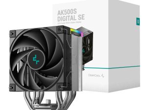 R AK500S BKADMN GJD DeepCool AK500S Digital 120mm Air CPU Cooler Black wr 01a 1 R AK500S BKADMN GJD DeepCool AK500S Digital 120mm Air CPU Cooler Black wr 01a 1