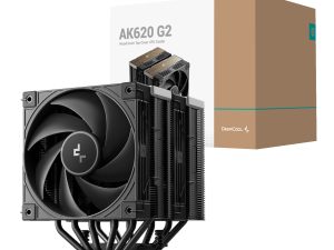 R AK620G2 BKNNMN GJD DeepCool AK620 G2 120mm CPU Air Cooler Black wr 01 1 R AK620G2 BKNNMN GJD DeepCool AK620 G2 120mm CPU Air Cooler Black wr 01 1