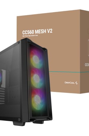 deepcool-cc560-mesh-v2-atx-mid-tower-airflow-gaming-chassis-black