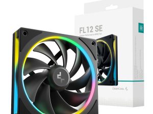 R FL12SE BKAPN1 G DeepCool FL12 SE 120mm ARGB PWM Fan Black wr 01 1 R FL12SE BKAPN1 G DeepCool FL12 SE 120mm ARGB PWM Fan Black wr 01 1