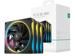 R FL12SE BKAPN3 G DeepCool FL12 SE 3 in 1 ARGB Fan Pack Black wr 01a 1 R FL12SE BKAPN3 G DeepCool FL12 SE 3 in 1 ARGB Fan Pack Black wr 01a 1