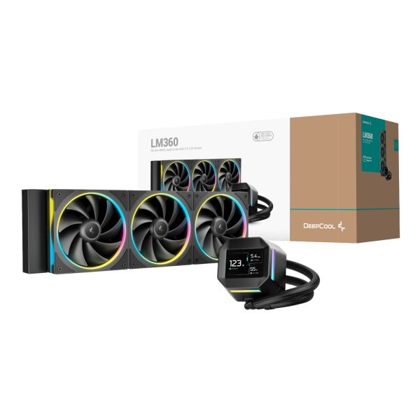 R LM360 BKDMMC 1 DeepCool LM360 ARGB 360mm AIO CPU Liquid Cooler Black wr 01 1 R LM360 BKDMMC 1 DeepCool LM360 ARGB 360mm AIO CPU Liquid Cooler Black wr 01 1