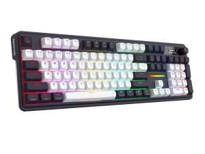 RD K762WB RGB PRO Redragon K762WB RGB PRO LCD Full size Gasket Mechanical Keyboard Black wr 01a 1 RD K762WB RGB PRO Redragon K762WB RGB PRO LCD Full size Gasket Mechanical Keyboard Black wr 01a 1