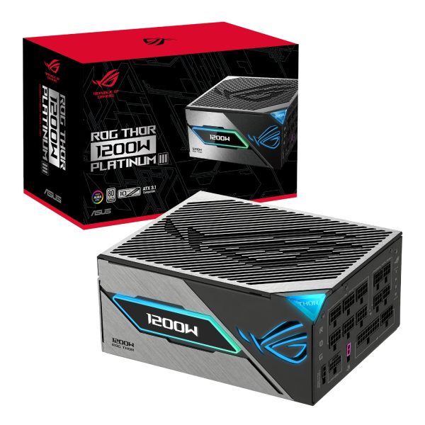 ROG THOR 1200P3 GAMING Asus ROG Thor 1200W 80 PLUS Platinum III ATX Modular Power Supply Black wr 01a ROG THOR 1200P3 GAMING Asus ROG Thor 1200W 80 PLUS Platinum III ATX Modular Power Supply Black wr 01a