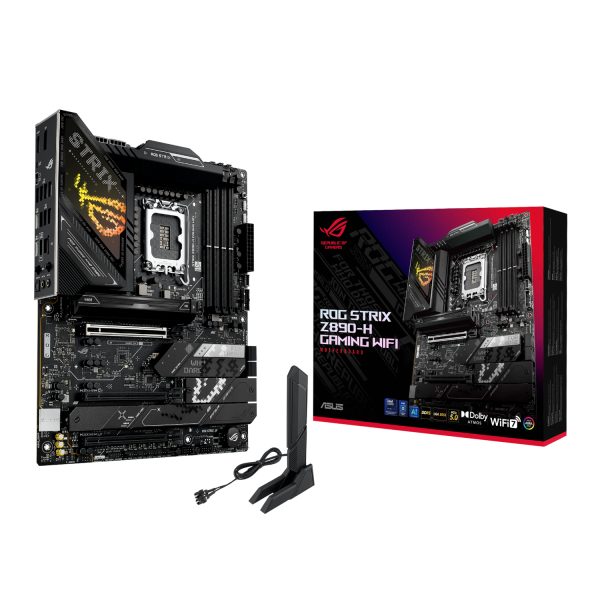 ROGSTRIXZ890 HGAMINGWIFI Asus ROG Strix Z890 H GAMING WIFI Intel LGA1851 ATX Motherboard wr 01 1 ROGSTRIXZ890 HGAMINGWIFI Asus ROG Strix Z890 H GAMING WIFI Intel LGA1851 ATX Motherboard wr 01 1