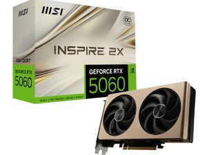 RTX5060INSPIRE2XOC8G MSI GeForce RTX 5060 8G INSPIRE 2X OC Graphics Card – Gold wr 01 1 RTX5060INSPIRE2XOC8G MSI GeForce RTX 5060 8G INSPIRE 2X OC Graphics Card – Gold wr 01 1
