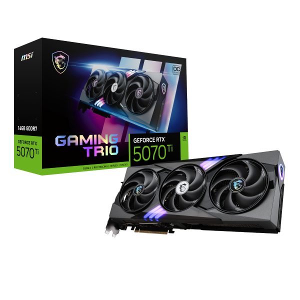 RTX5070TIGAMINGTRIOOC MSI GeForce RTX 5070 Ti 16G GAMING TRIO OC Graphics Card wr 01a RTX5070TIGAMINGTRIOOC MSI GeForce RTX 5070 Ti 16G GAMING TRIO OC Graphics Card wr 01a