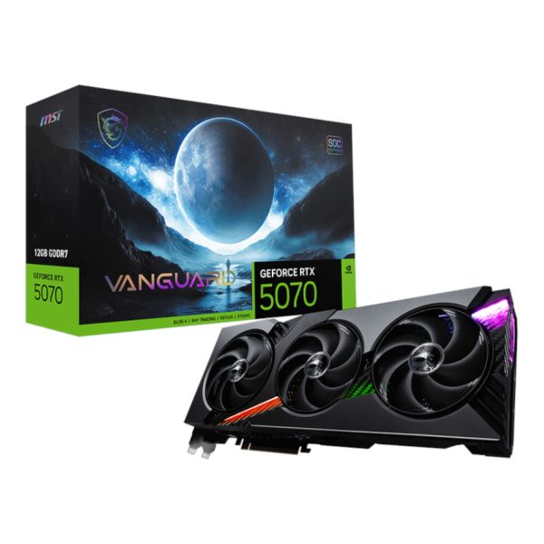 RTX5070VANGUARDSOC12GB MSI GF RTX 5070 VANGAURD SOC 12GB wr 01 1 RTX5070VANGUARDSOC12GB MSI GF RTX 5070 VANGAURD SOC 12GB wr 01 1