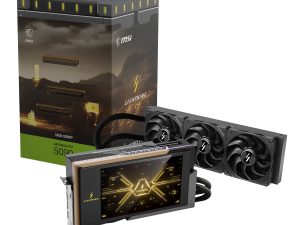 RTX5090LIGHTNINGZ32GB MSI GeForce RTX 5090 32G LIGHTNING Z LCD Liquid Cooled Graphics Card wr 01a RTX5090LIGHTNINGZ32GB MSI GeForce RTX 5090 32G LIGHTNING Z LCD Liquid Cooled Graphics Card wr 01a