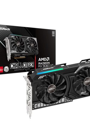 asrock-radeon-rx-9060-xt-challenger-16gb-oc-graphics-card-rdna-4-pcie-5-0