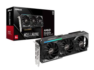RX9070XTCHALLENGER16G ASRock Radeon RX9070 XT Challenger 16G Graphics Card Black wr 01 1 RX9070XTCHALLENGER16G ASRock Radeon RX9070 XT Challenger 16G Graphics Card Black wr 01 1