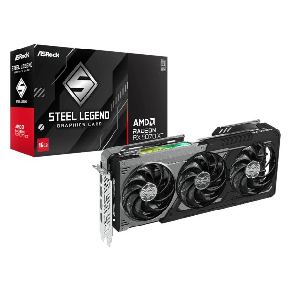 RX9070XTSTEELLEGENDDARK16 ASROCK RADEON RX9070 XT STEEL LEGEND DAR wr 01 1 RX9070XTSTEELLEGENDDARK16 ASROCK RADEON RX9070 XT STEEL LEGEND DAR wr 01 1