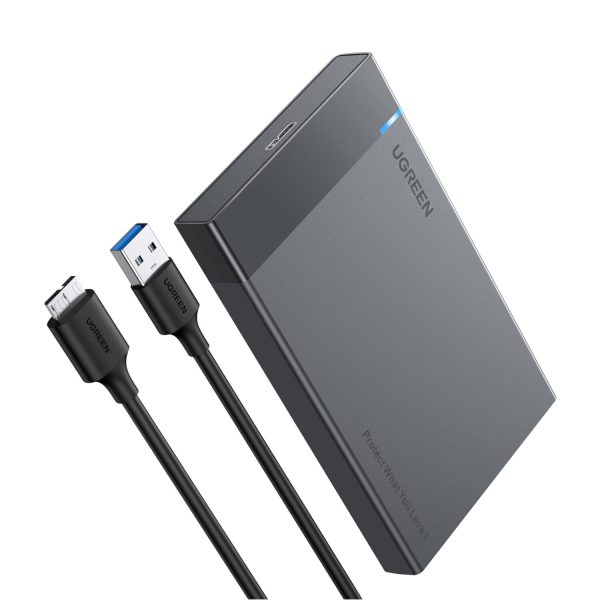 US221-30847-wr-01-1.jpg UGREEN 2.5'' SATA Hard Drive USB 3.0 Enclosure, UASP, 6Gbps