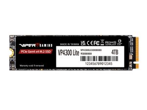 VP4300L4TBM28H Patriot VP4300 Lite 4TB M.2 PCIe Gen 4 x4 NVMe SSD wr 01 1 VP4300L4TBM28H Patriot VP4300 Lite 4TB M.2 PCIe Gen 4 x4 NVMe SSD wr 01 1