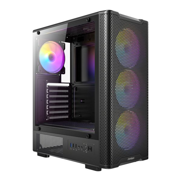 VX310 ARGB Antec VX310 ARGB ATX Gaming Chassis Black wr 01a 1 VX310 ARGB Antec VX310 ARGB ATX Gaming Chassis Black wr 01a 1