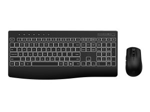 WX CO104 WINX DO Business Backlit Wireless Keyboard and Mouse Combo Black wr 01a 1