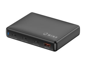 WX DC106 WINX POWER Ultra 140W GaN Desktop Charger Black wr 01 1 WX DC106 WINX POWER Ultra 140W GaN Desktop Charger Black wr 01 1
