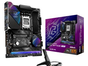 X870 RIPTIDEWIFI ASROCK X870 RIPTIDE WIFI AM5 ATX 4X DDR5 wr 01 1