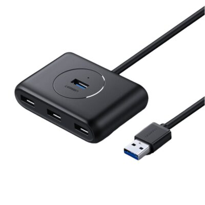 CR113 20291 UGREEN 4 Port USB 30 Hub with Micro USB 5Gbps Data Transfer 1m wr 01jpg