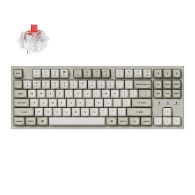 C1PX M1 Keychron C1 Pro 8K 80 Super Red Hot swappable RGB Wired Mechanical Keyboard wr 01a 1.jpg