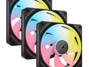 CO 9051050 WW Corsair iCUE LINK LX120 R RGB 120mm PWM Reverse Fans Starter Kit 3 Pack Black wr 01a 1.jpg