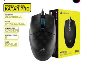 Corsair KATAR PRO 12400DPI RGB 64g Gamin Corsair KATAR PRO 12400DPI RGB 64g Gamin