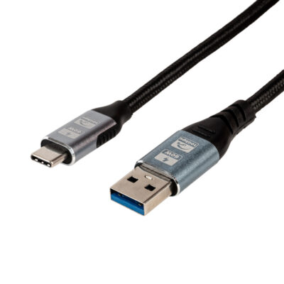 GIZZU GCPU3C06010G 01 60W 10Gbps USB to Type C 1m Cable ANGLED 9175 Edit 1500x1500 1.jpg