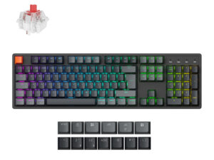 K10X H1 Keychron K10 QMK Full size RGB Wireless Custom Mechanical Keyboard V.2 Super RED Switch – Black wr 01a K10X H1 Keychron K10 QMK Full size RGB Wireless Custom Mechanical Keyboard V.2 Super RED Switch – Black wr 01a