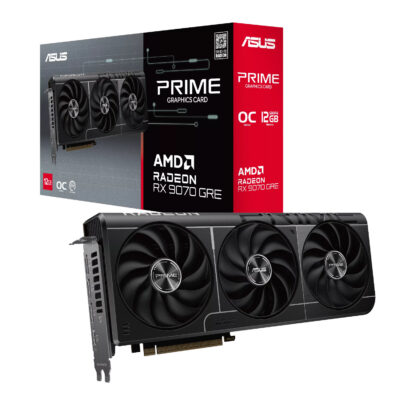 PRIME RX9070GRE O12G ASUS Prime Radeon RX 9070 GRE EVO OC Edition 12GB GDDR6 Graphics Card wr 01a 1.jpg PRIME RX9070GRE O12G ASUS Prime Radeon RX 9070 GRE EVO OC Edition 12GB GDDR6 Graphics Card wr 01a 1.jpg