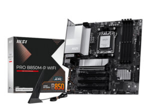 PROB850M PWIFI MSI PRO B850M P WIFI AM5 mATX Motherboard Black wr 01a 1.jpg