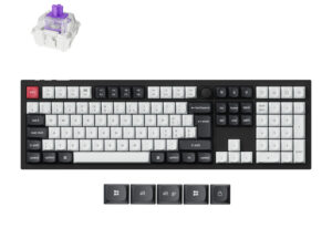 Q6H M1 Keychron Q6 HE QMK Full size Wireless Custom Mechanical Keyboard Nebula Switch – Carbon Black wr 01a Q6H M1 Keychron Q6 HE QMK Full size Wireless Custom Mechanical Keyboard Nebula Switch – Carbon Black wr 01a