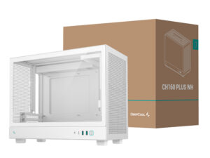 R CH160 WHNGM0 G DeepCool CH160 PLUS Micro ATX Chassis White wr 01a 1.jpg R CH160 WHNGM0 G DeepCool CH160 PLUS Micro ATX Chassis White wr 01a 1.jpg