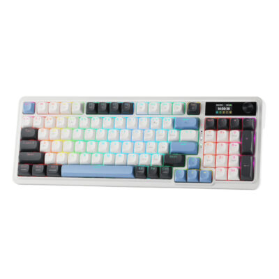 RD K719WGB RGB PRO Redragon K719WGB GALATIN PRO Full sized RGB Wireless Gaming Keyboard White wr 01b 1.jpg RD K719WGB RGB PRO Redragon K719WGB GALATIN PRO Full sized RGB Wireless Gaming Keyboard White wr 01b 1.jpg