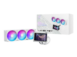 ROGRYUOIV360ARGB WH ASUS ROG RYUO IV 360 ARGB Liquid CPU Cooler White wr 01a 1.jpg