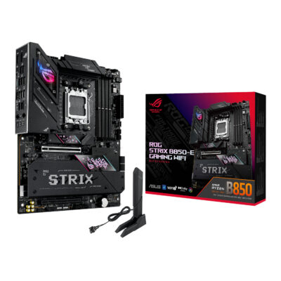 ROGSTRIXB850 EGAMINGWIFI Asus ROG STRIX X870E E GAMING WIFI AM5 ATX Gaming Motherboard Black wr 01b 1.jpg ROGSTRIXB850 EGAMINGWIFI Asus ROG STRIX X870E E GAMING WIFI AM5 ATX Gaming Motherboard Black wr 01b 1.jpg