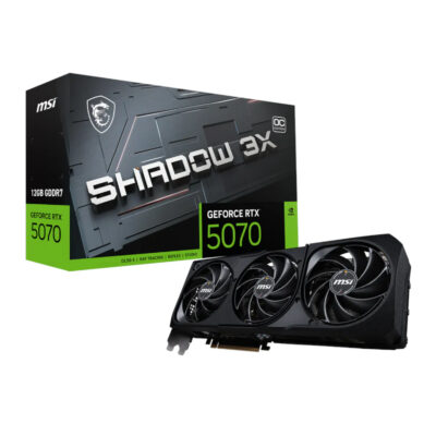 RTX5070SHADOW3XOC12G MSI NVIDIA GeForce RTX 5070 Shadow 3X OC 12GB GDDR7 Graphics Card wr 01a 1.jpg RTX5070SHADOW3XOC12G MSI NVIDIA GeForce RTX 5070 Shadow 3X OC 12GB GDDR7 Graphics Card wr 01a 1.jpg