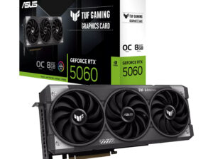 TUF RTX5060 O8G ASUS TUF Gaming GeForce RTX 5060 8GB GDDR7 OC Edition Graphics Card wr 01 1.jpg