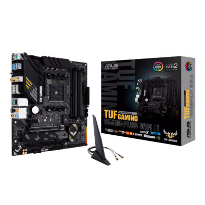 TUFGAMINGB550M PLUSWIFIII TUF GAMING B550M PLUS WIFI II mATX Gaming Motherboard wr 01a 1.jpg