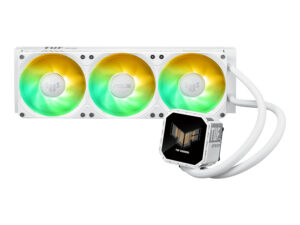 TUFGAMINGLCIII360ARGBLCDW ASUS TUF Gaming LC III 360 ARGB CPU Liquid Cooler White wr 01a 1.jpg TUFGAMINGLCIII360ARGBLCDW ASUS TUF Gaming LC III 360 ARGB CPU Liquid Cooler White wr 01a 1.jpg
