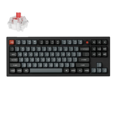 V3U D1 Keychron V3 Ultra 80 8K Red Switch Hot Swap Gateron Jupiter RGB Wireless Keyboard wr 01a 1.jpg